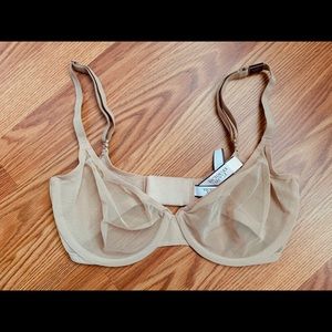 Victoria’s Secret Nude Mesh Demi Bra